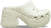 Crocs Siren Sabots Unisex Bone 48 In Bone