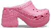Crocs Siren Clogs Unisex Hyper Pink 36 In Hyper Pink