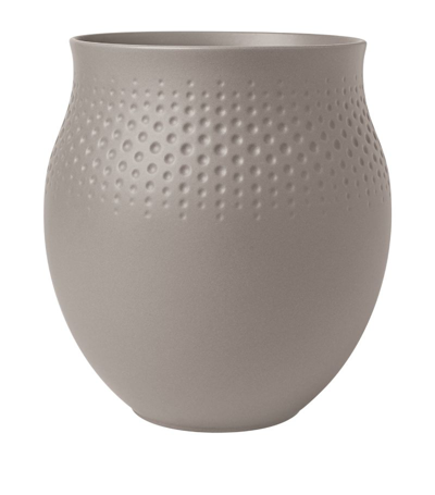 Villeroy & Boch Porcelain Manufacture Collier Vase (18cm) In Multi
