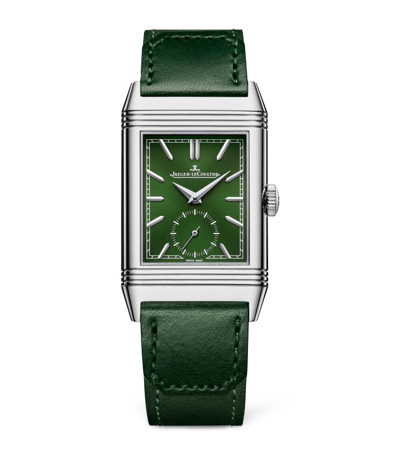 Jaeger-lecoultre Stainless Steel Reverso Tribute Small Seconds Watch 27.4mm