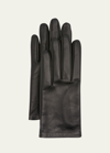 THE ROW LORELLA SHORT LEATHER GLOVES