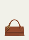 JACQUEMUS LE CHIQUITO LONG LEATHER CROSSBODY BAG