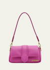 Jacquemus Le Petit Bambimou Leather Shoulder Bag In 434 Neon Pink