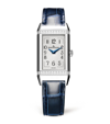 JAEGER-LECOULTRE JAEGER-LECOULTRE STAINLESS STEEL AND DIAMOND REVERSO ONE WATCH 20MM