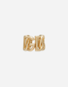 Dolce & Gabbana Logo Polished Earcuff In Gold
