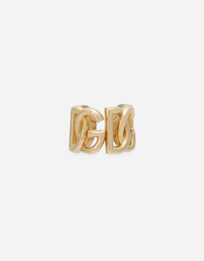 DOLCE & GABBANA EAR CUFF EARRINGS WITH DG LOGO