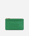 DOLCE & GABBANA MEDIUM DG LOGO CARD HOLDER