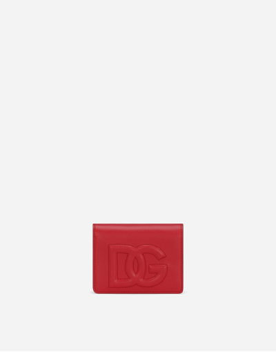 Dolce & Gabbana Dg Logo Continental Wallet In Red