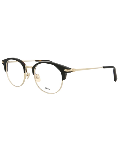 Brioni Men's Br0008o 50mm Optical Frames In Black