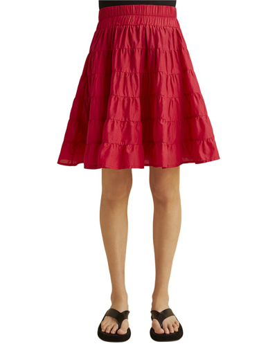 Merlette Texel Skirt In Red