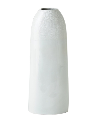 Global Views Large Terra Vase In White