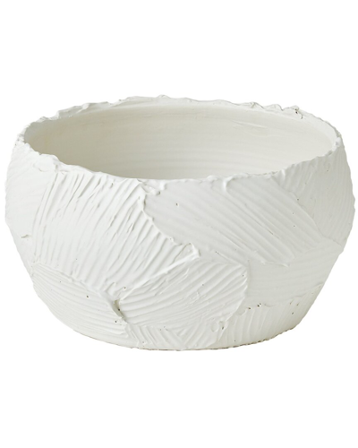Global Views Chip Bowl In White