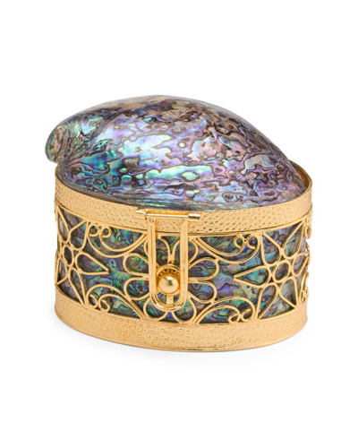 Tiramisu Decorative Abalone Dome Box