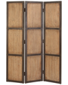 Peyton Lane Farmhouse Rectangle Solid Panel Room Divider Screen