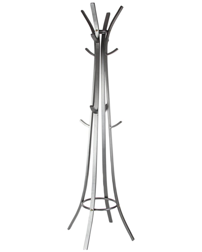 Peyton Lane 12-hook Coat Rack In Black