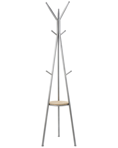 Peyton Lane Modern Rectangle Coat Rack In Metallic