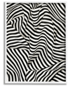Stupell Folded Striped Drapery Pattern Framed Giclee Wall Art By Ashley Aldridge