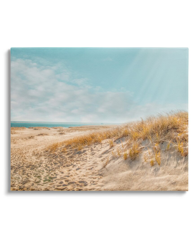 Stupell Sandy Ocean Beach Sun Rays Canvas Wall Art By Brooke T. Ryan