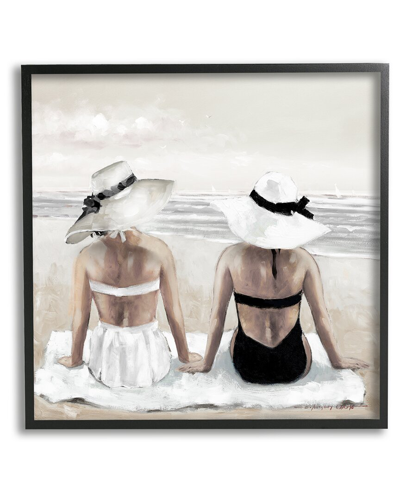 Stupell Beach Friends Ocean Shore Framed Giclee Wall Art By E. Anthony Orme