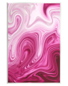 STUPELL PINK MARBLE ABSTRACT SWIRLS WALL PLAQUE WALL ART BY MARTINA PAVLOVA