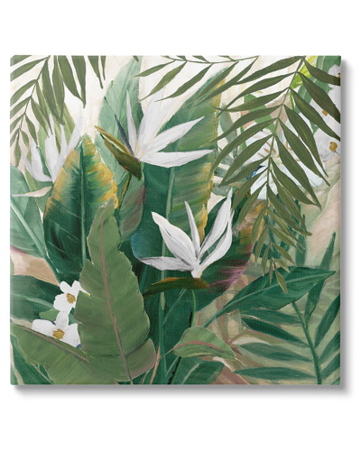 Stupell Tropical Birds Of Paradise Plant Canvas Wall Art By Nan