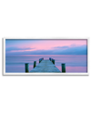 Stupell Vivid Sunset Ocean Dock Horizon Wall Plaque Wall Art By Jack Reed