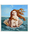 Stupell Cat In Ocean Seashell Wall Plaque Wall Art By Lucia Heffernan