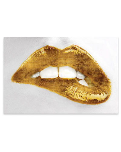 Icanvas Luscious Gold Print On Acrylic Glass By Sarah Mcguire