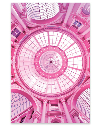 Icanvas Pink Architecture Monument Print On Acrylic Glass By Beli