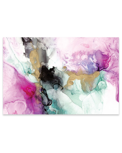 Icanvas Magenta Expression Ii Print On Acrylic Glass By Jennifer Goldberger