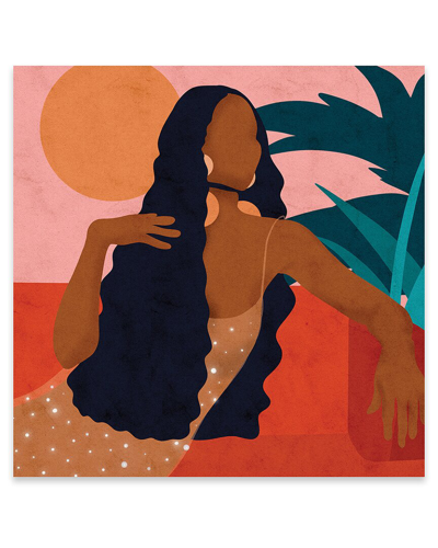 Icanvas Taraji Print On Acrylic Glass By Reyna Noriega