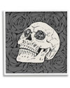 Stupell Crystal Eyes Skull Goth Roses Wall Plaque Wall Art By Ziwei Li