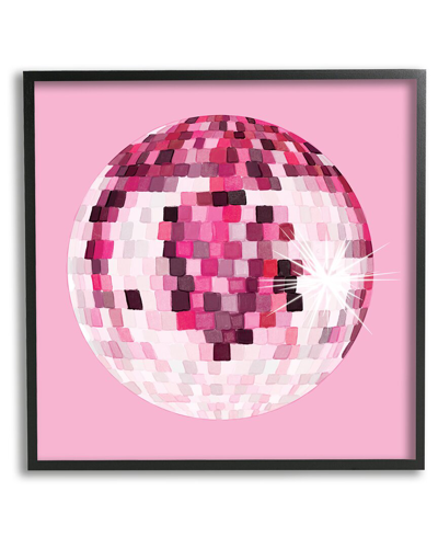 Stupell Dazzling Pink Disco Ball Framed Giclee Wall Art By Hey Bre Creative Studio