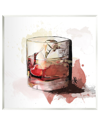 STUPELL CHERRY LIQUOR COCKTAIL GLASS WALL PLAQUE WALL ART BY ALISON PETRIE