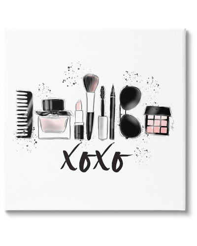 Stupell Xoxo Various Glam Makeup Canvas Wall Art By Alison Petrie