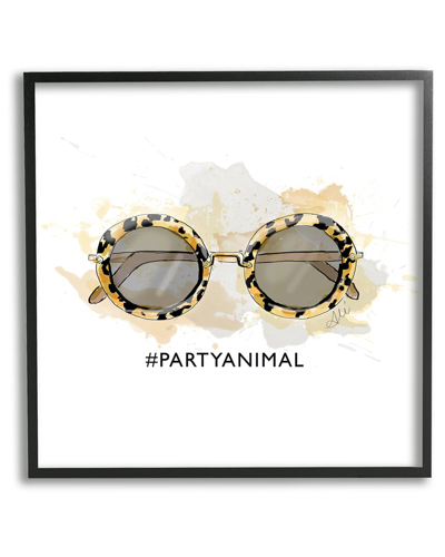 Stupell Party Animal Glam Sunglasses Framed Giclee Wall Art By Alison Petrie