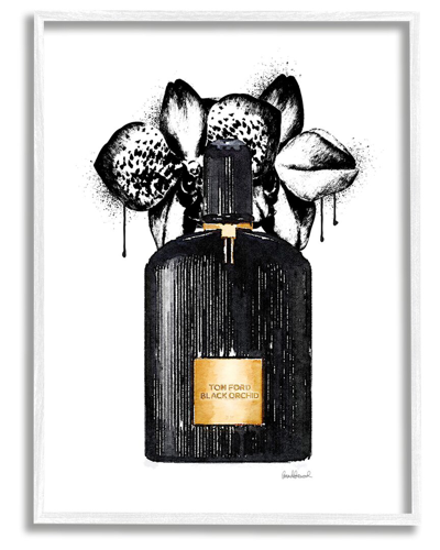 Stupell Glam Perfume Urban Drip Framed Giclee Wall Art By Amanda Greenwood