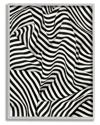 Stupell Folded Striped Drapery Pattern Framed Giclee Wall Art By Ashley Aldridge