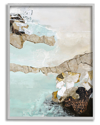 Stupell Abstract Beach Shoreline Scenery Framed Giclee Wall Art By Design Fabrikken