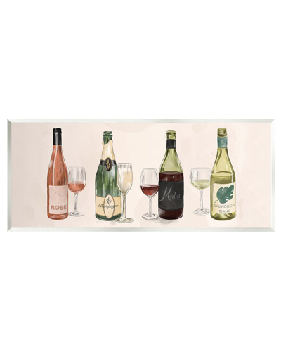 Stupell Various Wine Champagne Bottles Wall Plaque Wall Art By The Saturday Evening Post