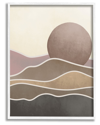 STUPELL BOHO DESERT SUN DUNES MODERN FRAMED GICLEE WALL ART BY LIL' RUE