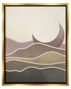 Stupell Desert Moon Sand Dunes Scenery Framed Floater Canvas Wall Art By Lil' Rue