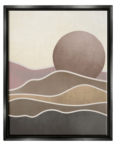 Stupell Boho Desert Sun Dunes Modern Framed Floater Canvas Wall Art By Lil' Rue