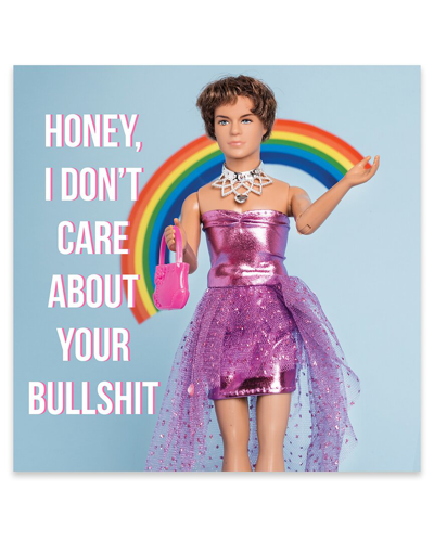 Icanvas Don't Care Print On Acrylic Glass By Pepino De Mar