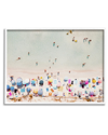 Stupell Aerial Beach View People Swimming Framed Giclee Wall Art By Krista Broadway