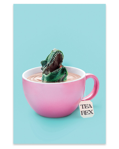 Icanvas Tea-rex Print On Acrylic Glass By Jonas Loose