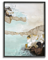 STUPELL ABSTRACT BEACH SHORELINE SCENERY FRAMED GICLEE WALL ART BY DESIGN FABRIKKEN