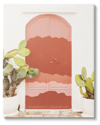 STUPELL CONTEMPORARY DESERT DOORWAY CACTUS CANVAS WALL ART BY LEAH STRAATSMA