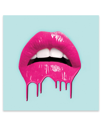 Icanvas Melting Kiss Print On Acrylic Glass By Paul Fuentes