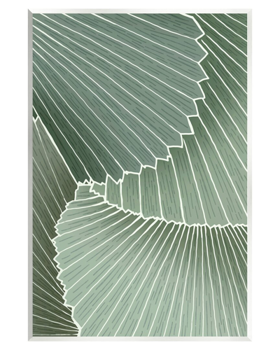 Stupell Modern Abstract Patterned Leaves Wall Plaque Wall Art By Ziwei Li